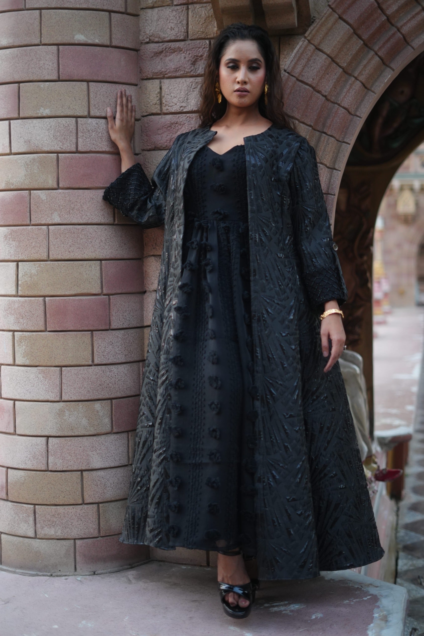 Frocks with trench coats